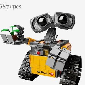 687pcs Idea Robot WALL Set Model Building Blocks Brick Kits